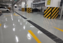 CUNG CẤP THI CÔNG SƠN TẦNG HẦM, SƠN KẺ VẠCH LIM TOWER TÔN ĐỨC THẮNG Q1