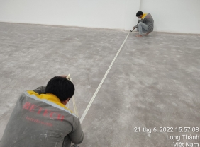 BƠM SEALANT RON SÀN TƯỜNG