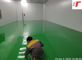 NÂNG CẤP SÀN KHO CHỨA HÓA CHẤT, NHÀ MÁY VIỆT HỒNG KCN TÂN BÌNH, TPHCM